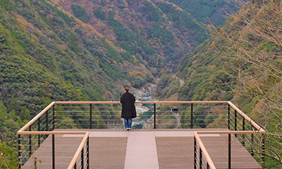 小歩危峡展望台